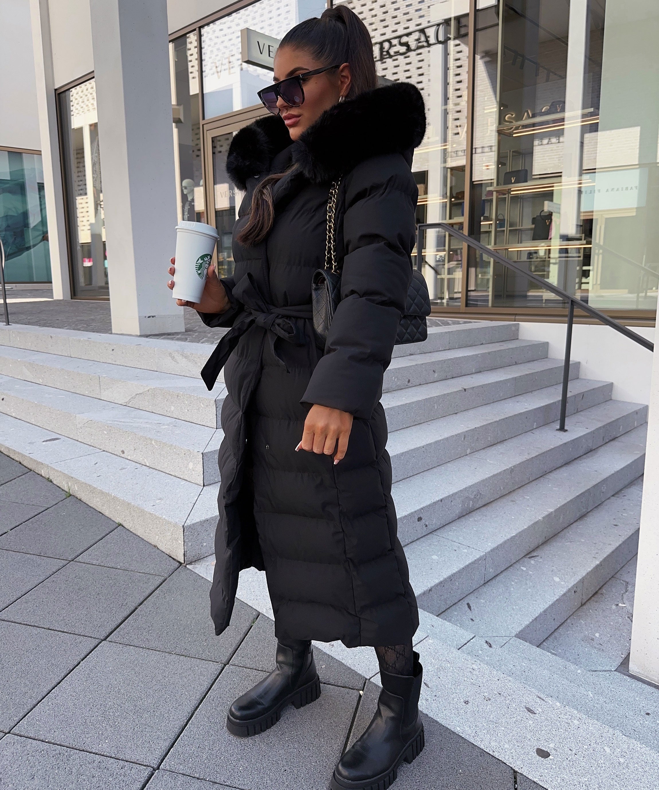Parka May Schwarz  Ladypolitan ♡