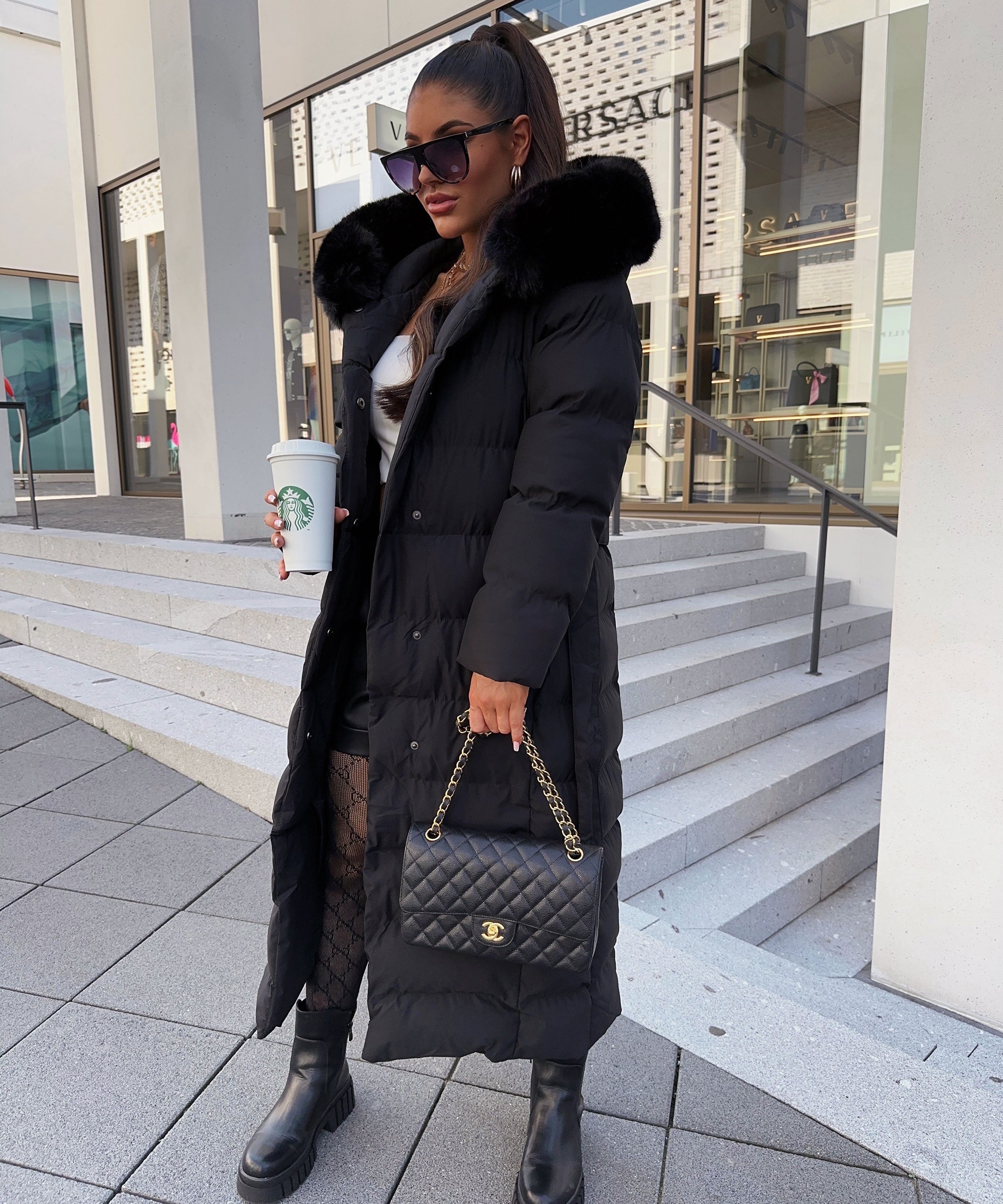 Parka May Schwarz  Ladypolitan ♡