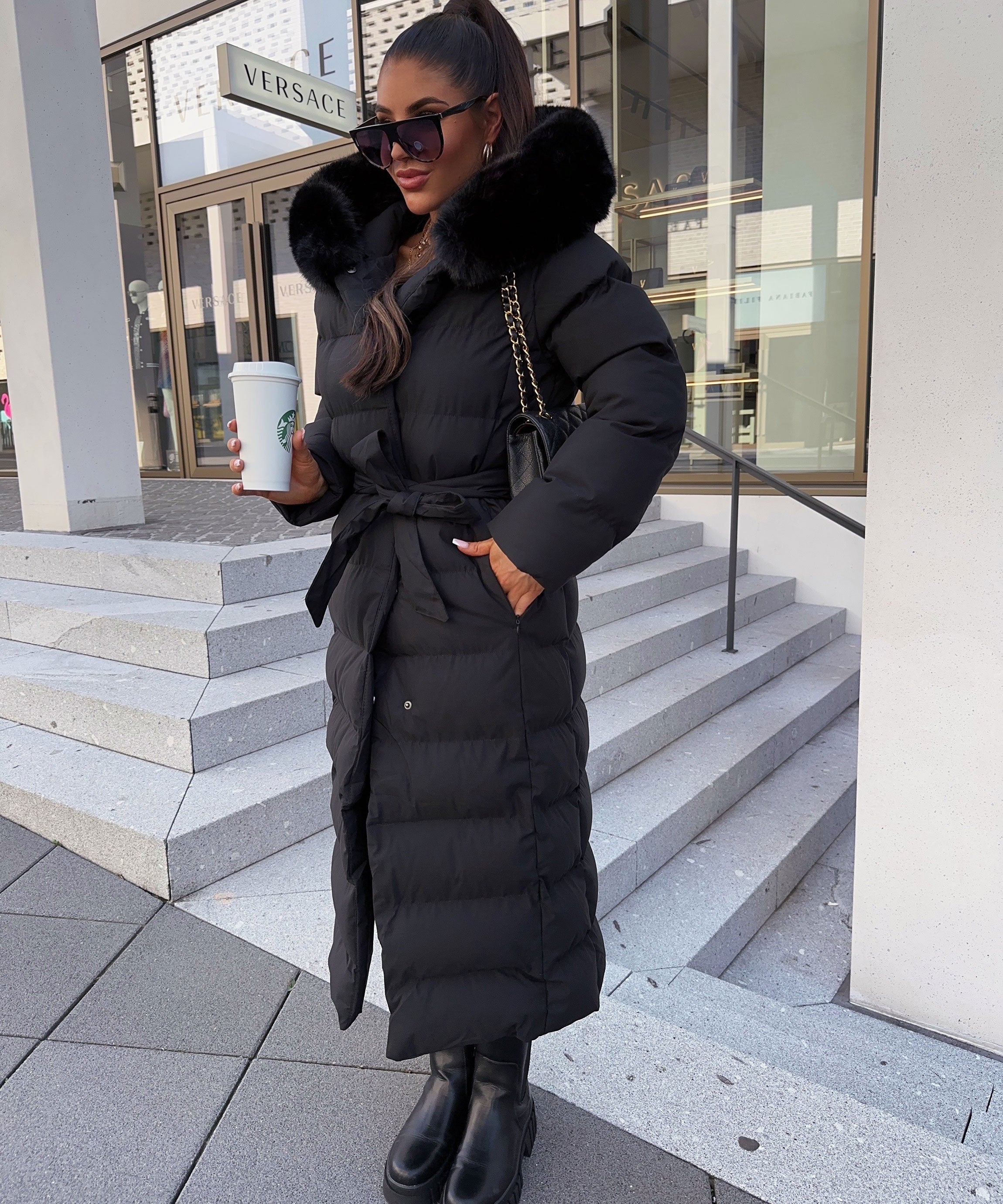 Parka May Schwarz  Ladypolitan ♡